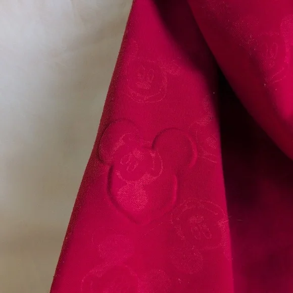 disney junior mickey mouse red zip-up scuba hoodie sweatshirt boys size 4 - Picture 7 of 8